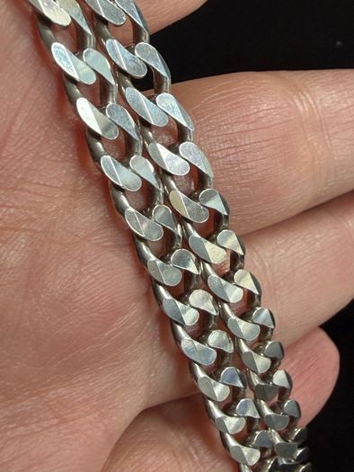 silver necklace