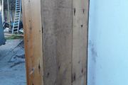 vintage pine corner cabinet