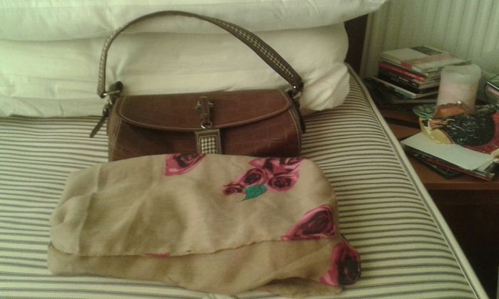 Bag & Scarf.