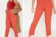 Orange trousers