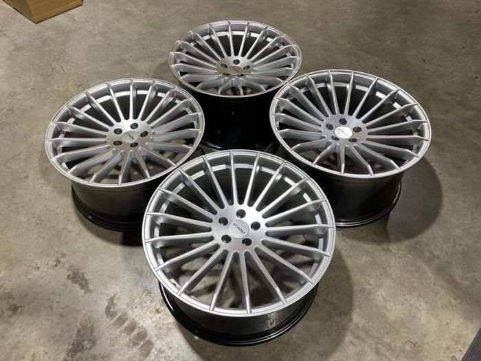 22" Inch Str4 Wheels 5x112 66.6 Bmw Jeep X5 X6 G05 G06 X5m X6m F95 F96