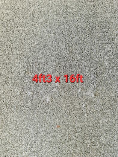 carpet 4ft3 x 16ft