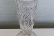 Vintage - Pressed Glass Vase
