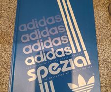 Adidas Spezial Exhibition Books, Volume 1 and Volume 2, very rare and collectable. Very rare two volume set. Trainers, runners, clothes, sports wear, football casuals, street wear, sub culture.