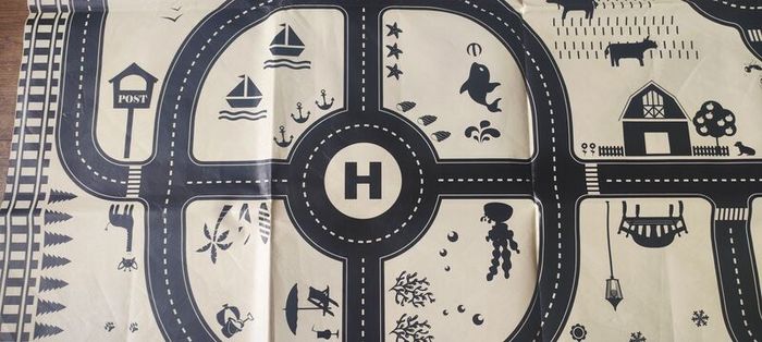 Car Parking Play Mat