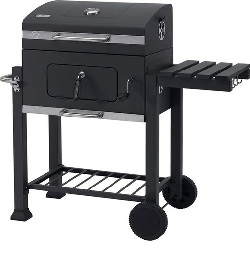 Toronto Click Charcoal Barbecue, Anthracite/Stainless Steel (FREE POSTAGE)