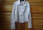 Girls white shirt school shirt uniform occasion wear 4-6yo