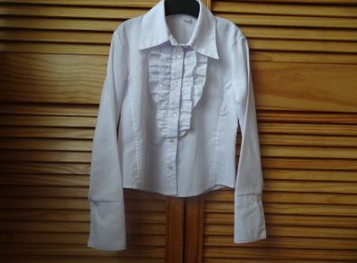Girls white shirt school shirt uniform occasion wear 4-6yo
