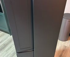 Victoriana Wall Hung Tall Storage Unit - Charcoal Grey