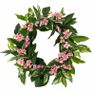 Handmade Spring Door Wreath | Pink Faux Cherry Blossom Image 3
