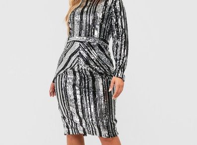 Boohoo Sequin Dress