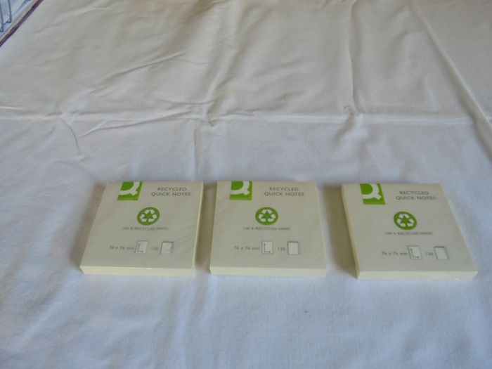 Post its Self Adhesive Notes x 3 for Sale