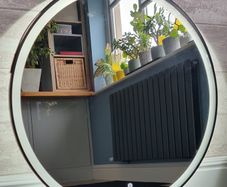 LED Bathroom Mirror 80cm Round