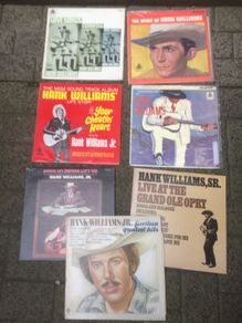 hank williams lps collection free postage
