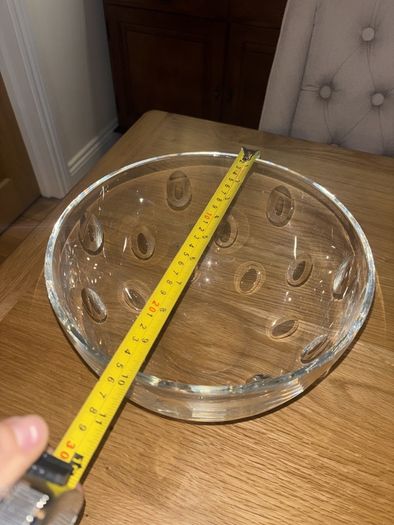 John Rocha Waterford Crystal Large Imprint Bowl
