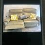 3 seater leather recliner sofa Image 2