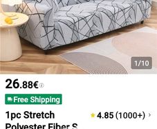 Beautiful Sofa covers Grey