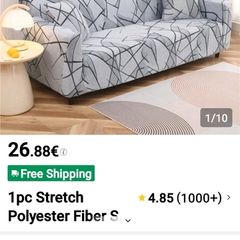 Beautiful Sofa covers Grey