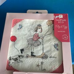 Talking eco napkins tilly and tigg