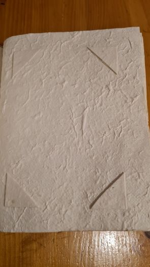 Beautiful Hand Made Thailand Photo Album Elephant Cover With Rustic Paper.