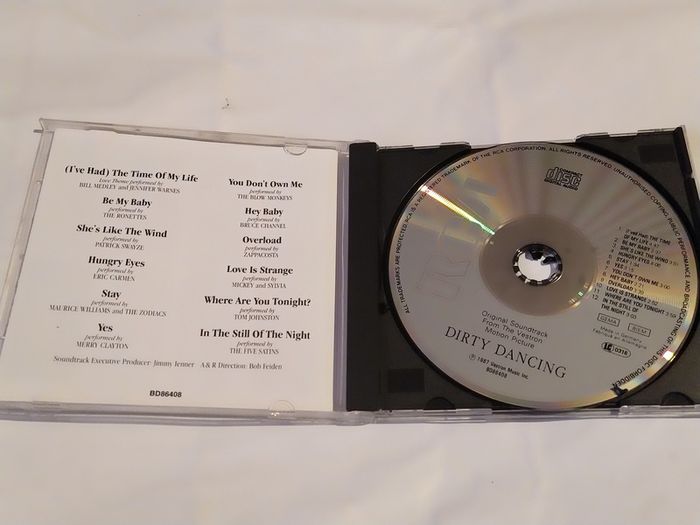 Dirty Dancing Movie Soundtrack Cd