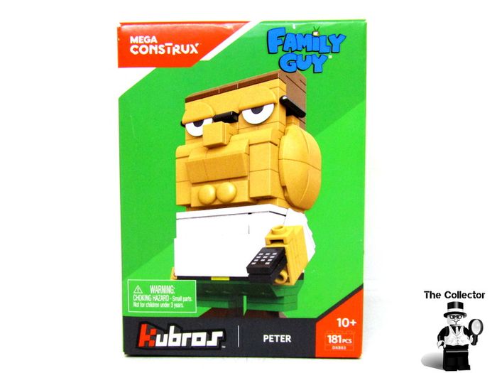 Kubros Mega Construx Collectors Kubros Peter Griffin Family Guy 181pcs Building Set Brand New Sealed Also Compatible With Lego And Other Brand