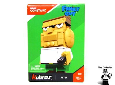 Kubros Mega Construx Collectors Kubros Peter Griffin Family Guy 181pcs Building Set Brand New Sealed Also Compatible With Lego And Other Brand