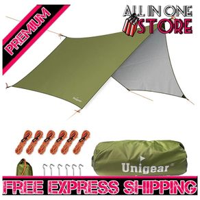 Rain Fly Tent Tarp Hammock Hexagonal,Lightweight Waterproof Camping Shelter, Portable Windproof (FREE SHIPPING)