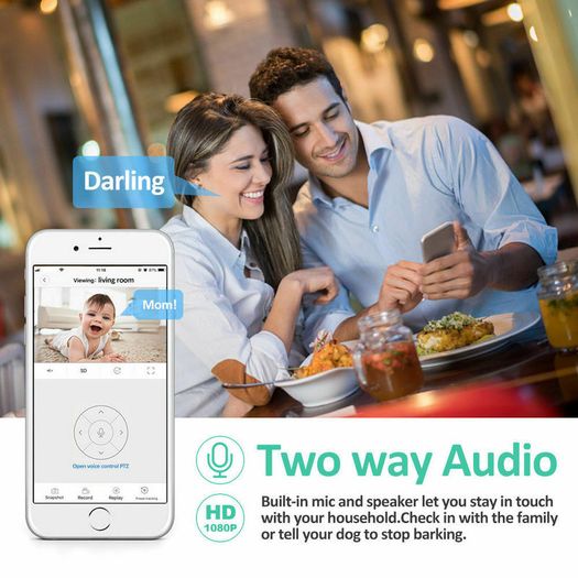 High Quality Wireless Camera 360 HD Indoor Wifi IP Cam CCTV Home Security Surveillance Kit