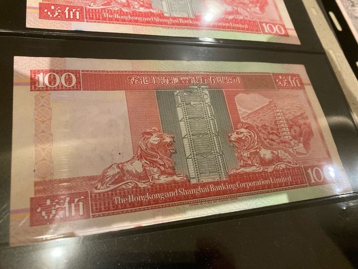 Hong Kong Dollars notes lot