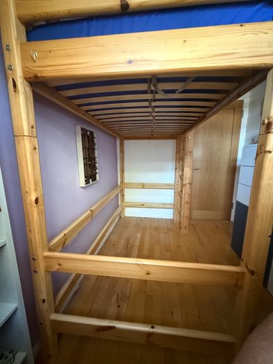 Flexa bed single semi high & high frames
