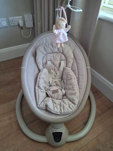 Willow baby swing chair. Only 3 months old. Like new. Spotlessly clean.