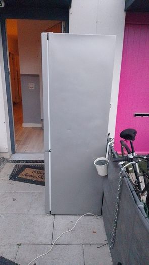 fridge and freezer