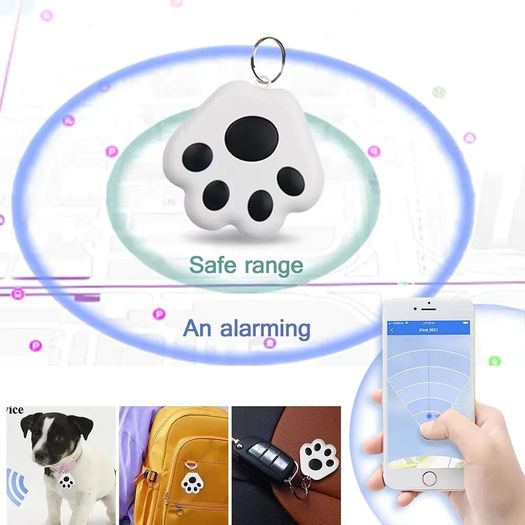 Smart Mini GPS Tracker Key Kids Bag Finder Dog Cat Pet Locator Bluetooth Tracker Device Anti-lost Reminder for IOS/ Android