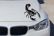 Car Decals Scorpion Totem Decals Car Stickers Car Styling Vinyl Decal Sticker for Cars Decoration cute car decals Black, white, orange
