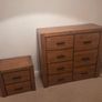 Chest of drawers and matching locker Image 2