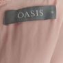 Oasis red lace dress with nude underlay Image 9