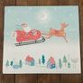 Brand new cardboard Santa's Sleigh - Hallmark giant Christmas play card Image 3