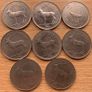 Ireland 1 pound date run 1990 to 2000 millenium 8 coin lot all nice grade Image 5