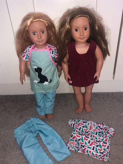 Generation doll vet set with 2 dolls and loads of accessories