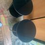 Two black glass tables Image 3