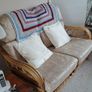 FREE , Wicker furniture set, 2 seater and 2 singles Image 2