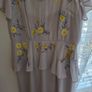 Stylish grey and lemon flower dress Image 8