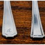 Silver Plated Cutlery Set 36 Pce Set Monogrammed Image 10