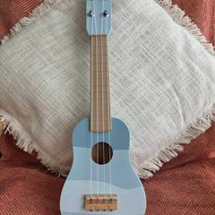 Little Dutch Wooden Guitar - Blue