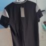 BNWT Casual black with some strips details top Image 2