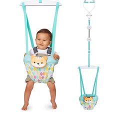 Infantino 2-in-1 Music & Lights Doorway Jumper