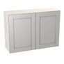 B&Q Alpinia Matt Grey Wall Kitchen Cabinet Image 2