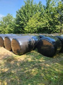 Organic Round bales of top quality silage