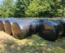 Organic Round bales of top quality silage